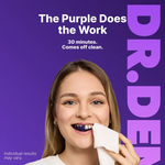 Peroxide-Free Purple Teeth Whitening Strips